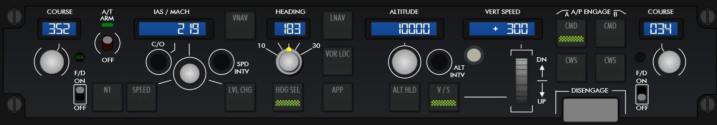 MCP - Mode Control Panel